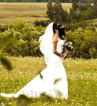Лот: 6070593. Фото: 1. Свадебная фата. Фаты, вуали, шляпки