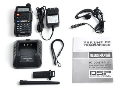Лот: 6112770. Фото: 1. Радиостанция Baofeng UV-5R двухдиапазонная... Рации, радиостанции