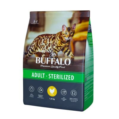Лот: 19352125. Фото: 1. Сухой корм Mr. Buffalo (Мр. Баффало... Корма