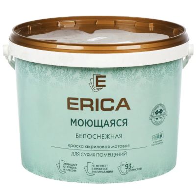 Лот: 24085205. Фото: 1. Краска воднодисперсионная, Erica... Краски, лаки, растворитель