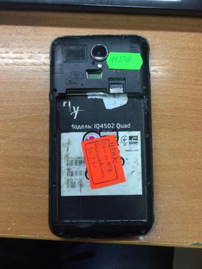 Лот: 10484065. Фото: 1. Телефон Fly IQ4502 (11548). Смартфоны