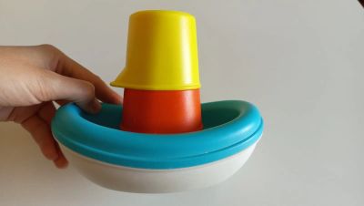 Лот: 25521505. Фото: 1. Кораблик Икеа, игрушка для купания... Игрушки для купания