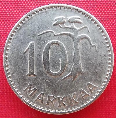 Лот: 4764067. Фото: 1. (№3627) 10 марок 1953 (Финляндия... Европа