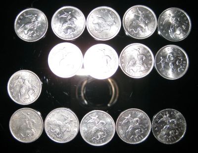 Лот: 4144425. Фото: 1. 5 копеек погодовки, 15 монет М... Россия после 1991 года