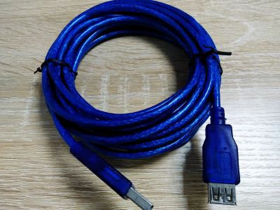 Лот: 16064614. Фото: 1. Кабель USB папа-мама (USB AM -... Шлейфы, кабели, переходники