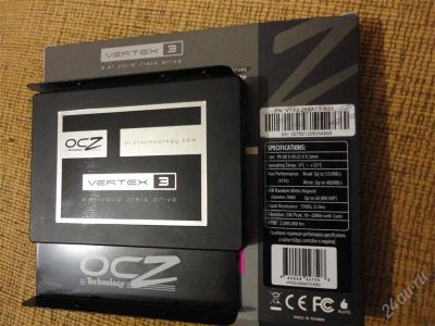 Лот: 2804490. Фото: 1. SSD винт SATA-3 60Gb OCZ Vertex... Жёсткие диски (HDD)