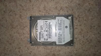 Лот: 5242708. Фото: 1. Неисправный жёсткий диск Toshiba... Жёсткие диски (HDD)