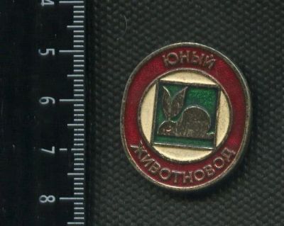 Лот: 15786384. Фото: 1. (№ 5404 ) значки юный, животновод. Памятные медали