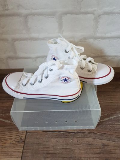 Лот: 11650292. Фото: 1. Детские кеды Converse, 25 размер... Кеды, кроссовки