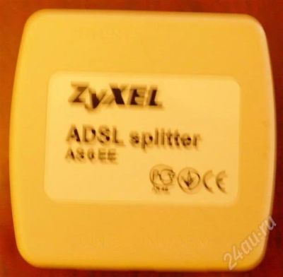 Лот: 703207. Фото: 1. Adsl cплиттер Zixel. Проводные модемы