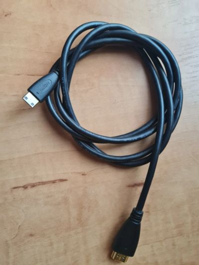 Лот: 17995243. Фото: 1. Кабель HDMI f -- HDMI mini f 1... Дата-кабели, переходники