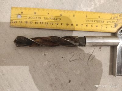 Лот: 17162501. Фото: 1. Сверло д20мм с целендрическим... Фитинги, подводка