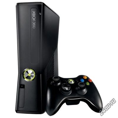 Лот: 5614545. Фото: 1. обмен Xbox 360 slim 4гб черный... Игровые приставки, консоли
