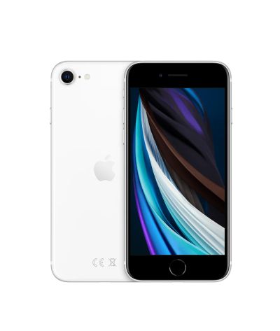 Лот: 15893797. Фото: 1. iPhone SE 2020 64Gb white. Ростест. Смартфоны