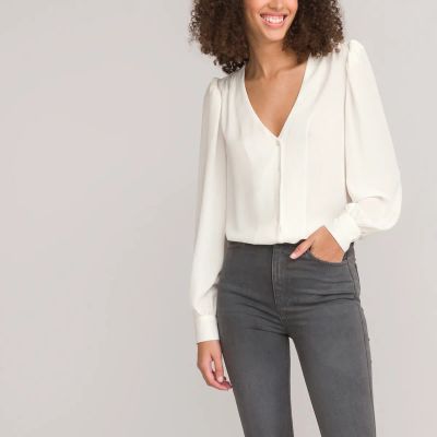 Лот: 24236305. Фото: 1. Блузка LaRedoute. Блузы, рубашки, водолазки