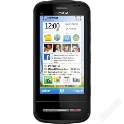 Лот: 1781172. Фото: 1. Nokia c6-00 (обмен на Nokia 6300... Смартфоны