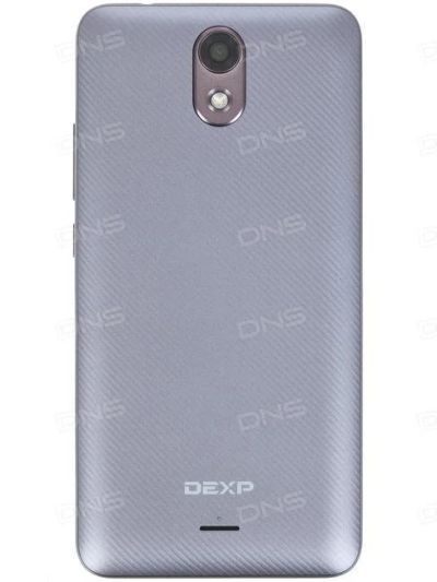 Лот: 16135707. Фото: 1. 5" Смартфон DEXP B350 8 ГБ серый. Смартфоны