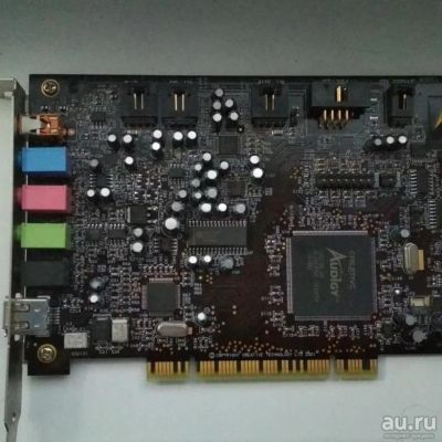 Лот: 15388416. Фото: 1. звуковая карта sound blaster audigy... Звуковые карты