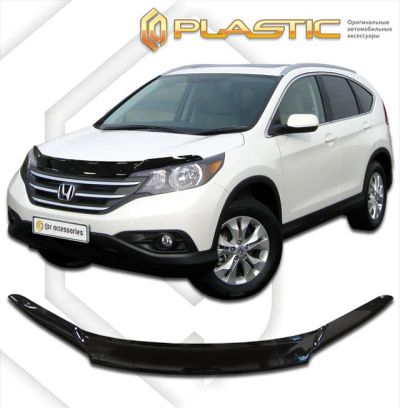 Лот: 13002291. Фото: 1. Дефлектор капота HONDA CR-V 2012г-. Детали тюнинга