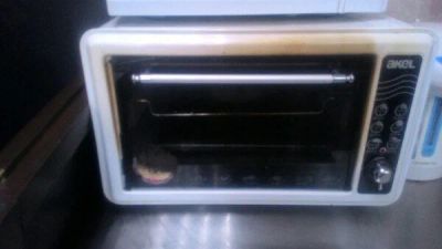 Лот: 9676668. Фото: 1. Духовка AKEL AF-710 белая, 36л... Кухонная