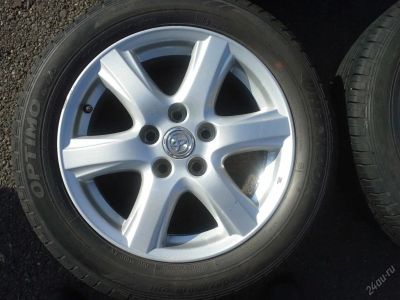 Лот: 14911926. Фото: 1. Шины Диски оригинал toyota R16х6... Шины на дисках