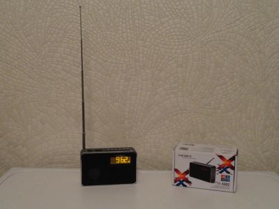 Лот: 5296069. Фото: 1. Цифровой FM радиоприёмник teXet... Тюнеры, радиоприёмники