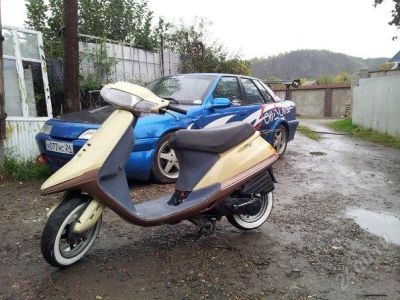 Лот: 2005360. Фото: 1. продам мопед (скутер) honda tact... Мотороллеры, мопеды