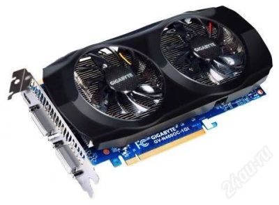 Лот: 1072451. Фото: 1. GIGABYTE GeForce GTX 460 715Mhz... Видеокарты