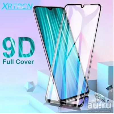 Лот: 15034723. Фото: 1. Защитное стекло 9D Xiaomi Redmi... Защитные стёкла, защитные плёнки