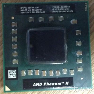 Лот: 10946668. Фото: 1. AMD Phenom II Quad-Core Mobile... Процессоры