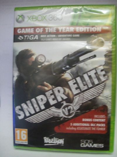 Лот: 12954977. Фото: 1. Sniper elite V2. Игра для XBOX... Игры для консолей