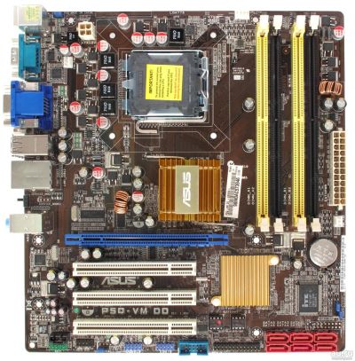 Лот: 14857628. Фото: 1. Отличная мать под LGA 775: ASUS... Материнские платы