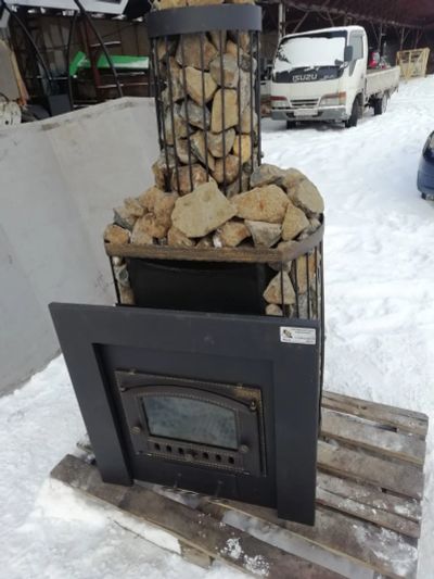 Лот: 17300547. Фото: 1. Печь для бани , 200 кг камня. Печи для бани, сауны