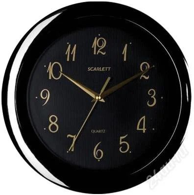 Лот: 2572765. Фото: 1. Часы настенные Scarlett SC-44S... Часы настенные, настольные