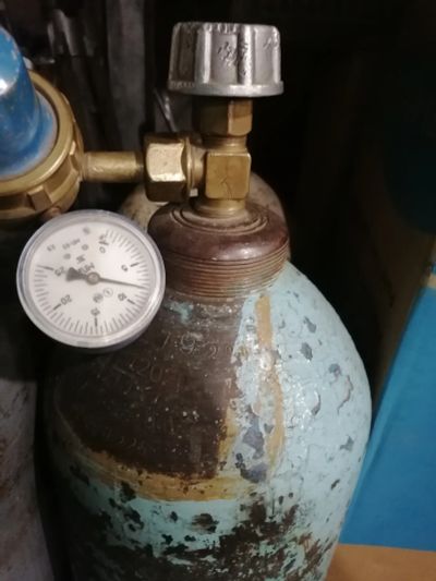 Лот: 23230458. Фото: 1. Баллон кислородный 40 литров. Баллоны, газ в баллонах