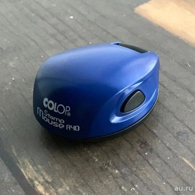 Лот: 14071820. Фото: 1. Colop Stamp Mouse R40 (цвет: кобальт... Печати, штампы, оснастки
