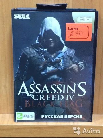 Лот: 5234629. Фото: 1. Картридж на сегу Assassins creed... Игры для консолей