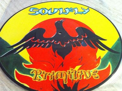 Лот: 879600. Фото: 1. SOULFLY "PRIMITIVE" PICTURE DISC... Аудиозаписи
