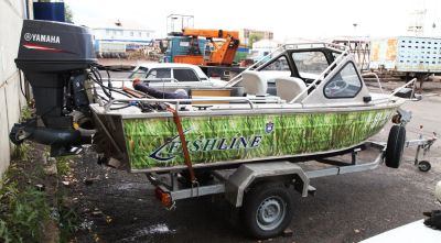 Лот: 6187808. Фото: 1. Продам лодку Fishline 000 в Красноярске. Лодки и катера