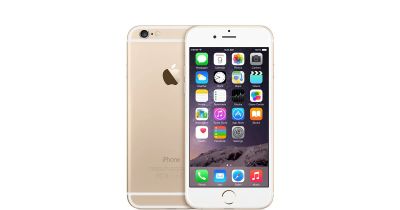 Лот: 5995935. Фото: 1. Обменяю iPhone 6 золотой на Самсунг... Смартфоны