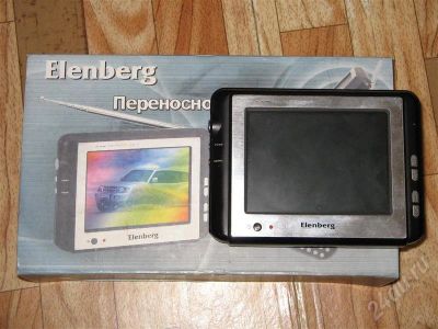 Лот: 306360. Фото: 1. Телевизор атомобильный "Elenberg... Мониторы, DVD