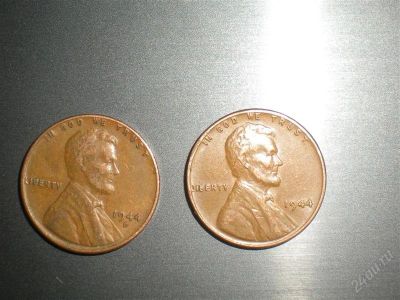Лот: 883781. Фото: 1. центы сша. 1944 p и d. Россия и СССР 1917-1991 года