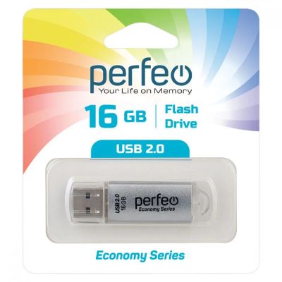 Лот: 24948926. Фото: 1. Флеш-накопитель USB2.0 16Gb Perfeo... USB-флеш карты