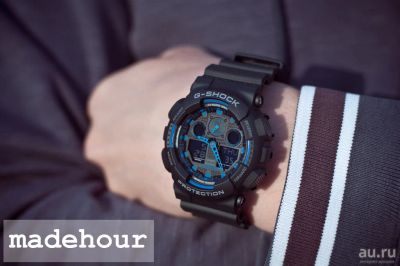 Лот: 8788312. Фото: 1. CASIO G-SHOCK GA-100-1A2 в наличии... Оригинальные наручные часы