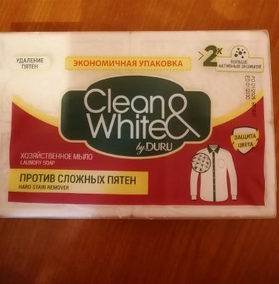 Лот: 25791446. Фото: 1. Мыло белое хозяйственное Duru... Бытовая химия