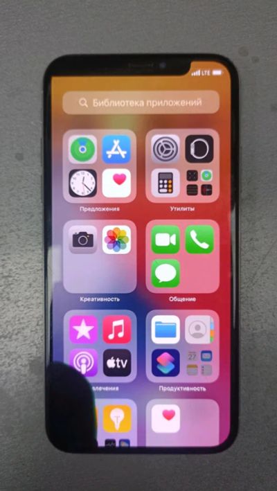 Лот: 20847973. Фото: 1. IPhone X 64GB. Смартфоны
