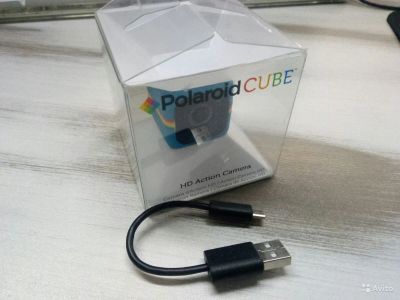 Лот: 15139101. Фото: 1. Polaroid cube hd action camera. Polaroid