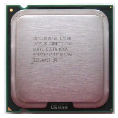 Лот: 4639873. Фото: 1. Процессор Core 2 Duo E7500 (3M... Процессоры