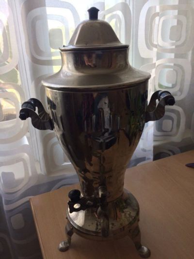 Лот: 9860709. Фото: 1. Самовар 3 л. Другое (посуда, кухонная утварь)