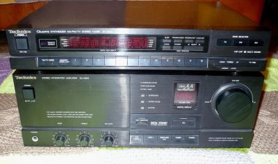 Лот: 6458329. Фото: 1. Technics Тюнер+усилитель. Усилители, эквалайзеры